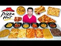 Trying EVERYTHING but the pizza from Pizza Hut 100 Taste Test
