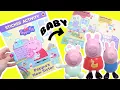 Download Lagu Peppa Pig Tales NEW BABY SISTER EVIE Activity Coloring Sticker Book with George, Mummy, Daddy Dolls MP3