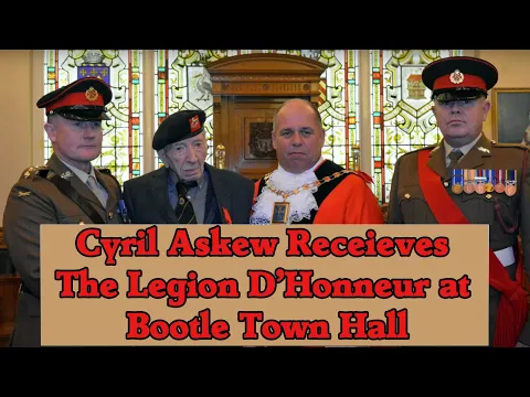 Download MP3 Mr Cyril Askew Receives Legion D'Honneur at Bootle Town Hall