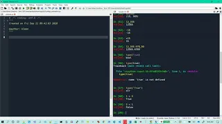 Python part 1 Data types