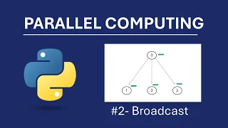 Parallel Computing Tutorial using Python mpi4py - Episode-2 Broadcast