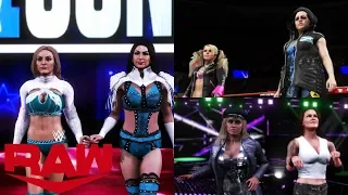 wwe 2k20 raw the iiconics bliss u0026 cross u0026 team bestie want a tag team title match