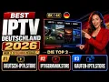 Bestes IPTV Deutschland 2026 - Die 3 besten Anbieter im Vergleich