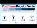 Regular Past Tense Verbs Simple Past Tense Rules Examples And Pronunciation Practice