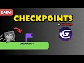 SIMPLE CHECKPOINTS IN GDEVELOP EASY tutorial for beginners