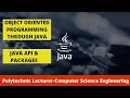 Kerala PSC Programmer Computer Science JAVA Java Api Packages