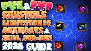 BDO Crystals Artifacts Lightstones Skill Add-On PvE PvP Guide 2026 Black Desert UP TO DATE