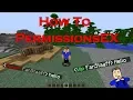 How To PermissionsEX - Minecraft Plugin Tutorial