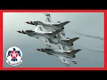THUNDERBIRDS With Cockpit Comms 2024 California Capital Airshow Full Demo