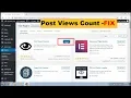 How To View Post View In Your Wordpress Post Views Count In Wordpress - 2019 Latest