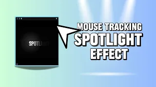 Mouse Tracking Spotlight Effect - JS