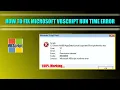 Fix Microsoft VBScript Run Time Error 2023 Windows Script Host Error VBS script run time error