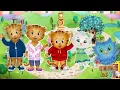 Daniel Tiger's Neighborhood Finger Family 💗 Nursery Rhymes Lyrics