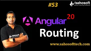Routing in Angular 20 Routing in Angular Sahosoft