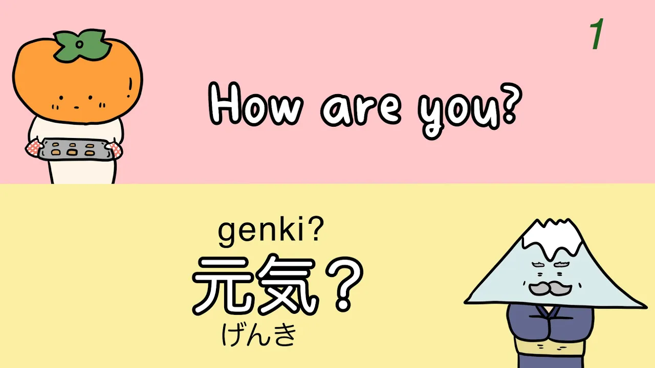 Outline Video 100 Informal Japanese Phrases for Beginner