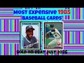 1985 Most Expensive eBay Sales Baseball Cards July 2026