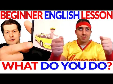Easy Beginner English Listening Course Lesson: What Is Your Job? (1/3) English Comprehensible Input
