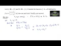 Let A R- 3 B R- 1 Consider the function f A to B defined by f x x--3 Is f one-one onto CBSE