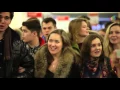Flashmob in Russia with a beautifull Russian folk song Smuglyanka Moldavanka