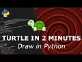 Python Turtle Graphics Tutorial for Absolute Beginners - Drawing a Spirographic