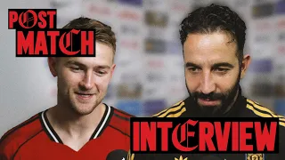 We Are Building Something De Ligt Amorim Post Spurs 