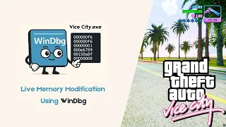 Debug Modify Game Memory in Real-Time with WinDbg Reverse Engineering Educational