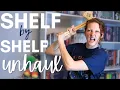 Shelf By Shelf Brutal Bookshelf Unhaul
