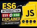 ES6 Introduction ES5 vs ES6 Explained JavaScript Features