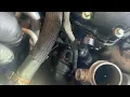 This Chevy Trax is spraying coolant all over the place