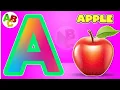 Download Lagu A for Apple B for ball C for cat videos Phonics sounds of alphabet abcd nursery rhymes #kidstv1x