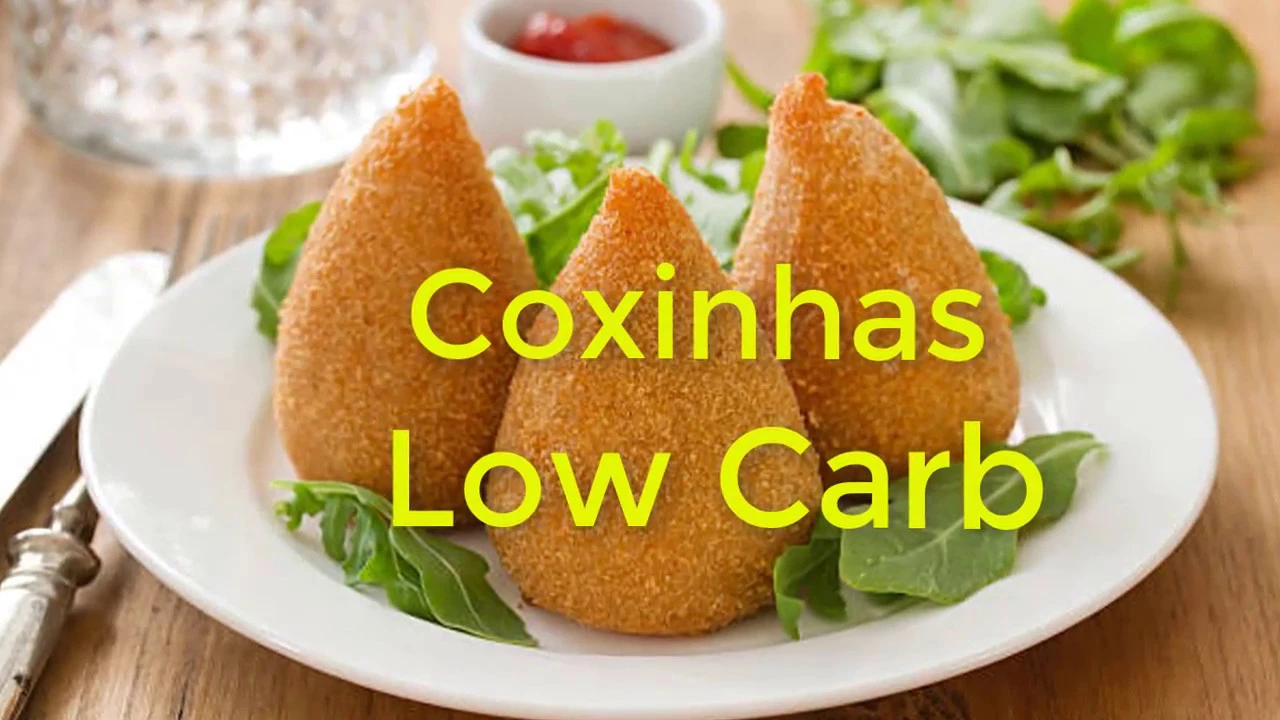 COXINHAS LOW CARB EMAGRECER COM RECEITAS LOW CARB