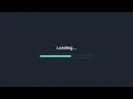Progress Bar Loading Animation Using Only HTML CSS