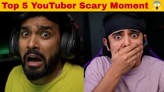 Top 5 YouTuber Scary Moment While Playing Amenti Horror Game 😱||