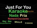 Lagu Just For You | Richard Cocciante|KARAOKE NADA PRIA-Male-Laki-laki-Cowok@UcokkuYasir