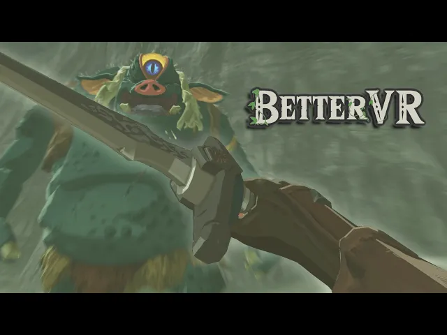 I'm INSIDE Breath Of The Wild! BetterVR Trailer + Release Announcement
