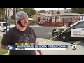 Police swarm La Mesa neighborhood after shooting