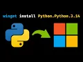 Install Python 3 14 5 on Windows 11 with winget