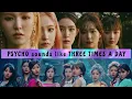 Lagu Red Velvet's Psycho sounds like Twice's Three Times A Day
