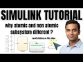 Simulink Tutorial Atomic Non atomic Subsystems
