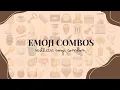 Aesthetic Emoji Combinations