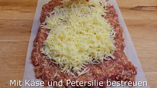 einfaches Kartoffelrezept mit Fleisch zum Abendessen. Schnelles und einfaches Rezept Abendessen dass. 