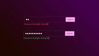 How To Make Password Strength Indicator Using HTML CSS And JavaScript