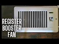 Smart Register Howeall Super Quiet Register Booster Fan