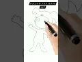 School Girl Simple Drawing