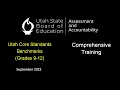 Sept 2022 HS Benchmarks Comprehensive Training