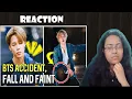 Download Lagu BTS Accident, Fall And Faint | BTS REACTION💜(BTS Hardwork💜)