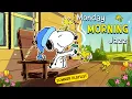 Happy Monday Morning Routine Jazz with Snoopy Gentle May Jazz Playlist to Unwind