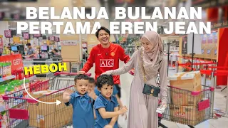 BELANJA BULANAN PERTAMA EREN JEAN IXORA