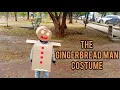 The Gingerbread Man Costume from Cardboard Christmas Costume