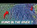 ANCIENT eel weir RUINS in the SUSQUEHANNA river near Harrisburg airport